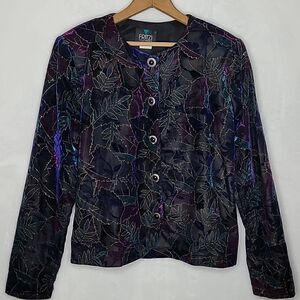 Vintage Fritzi California Blazer Jacket Size Large
